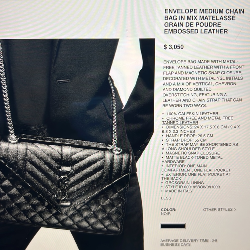🌟 Authentic YSL bag - Picture 8 of 8